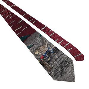 Specialties Hallmark Men Necktie Gone Fishing Tie Accessory Work Office Dad Gift